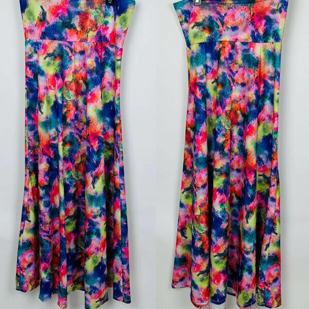 Lularoe Tie Dye Maxi Skirt